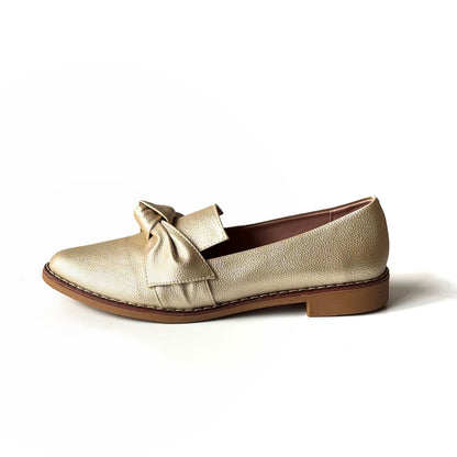 Mocasines Gabi Champaña