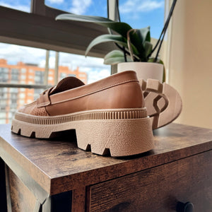 Mocasines Zoe Amaretto