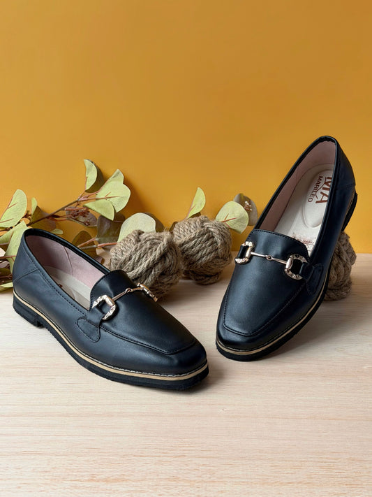 Mocasines Nina Negro