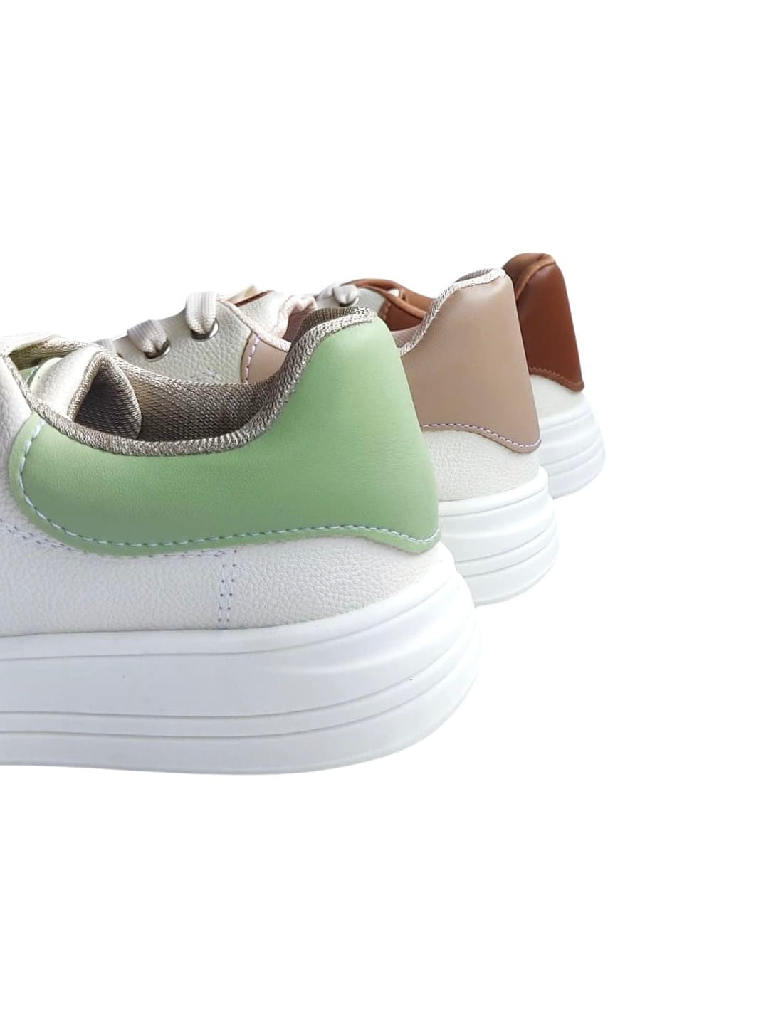 Tenis Oli Beige Verde