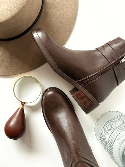 Botines Tais Café