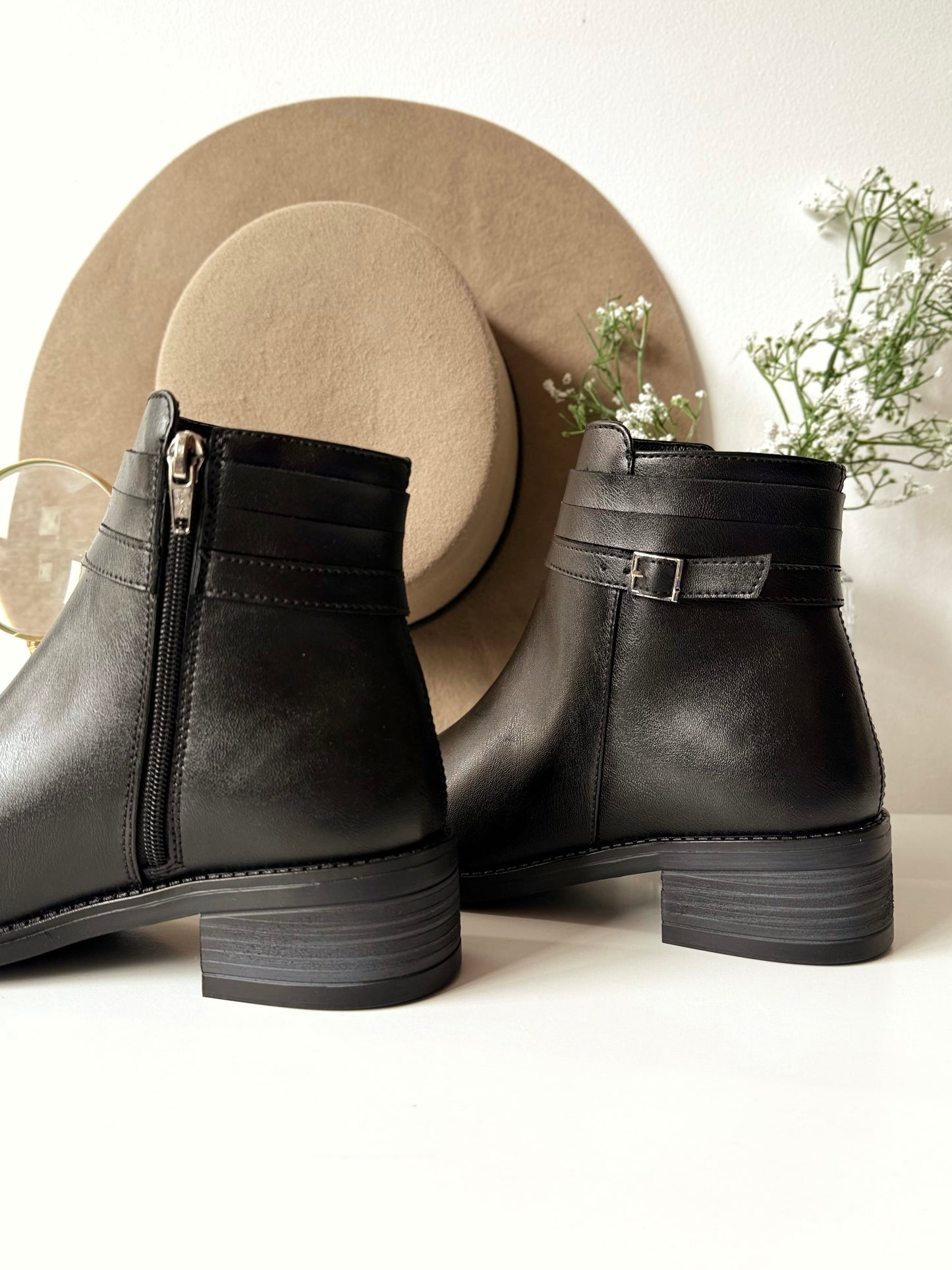 Botines Tais Negro