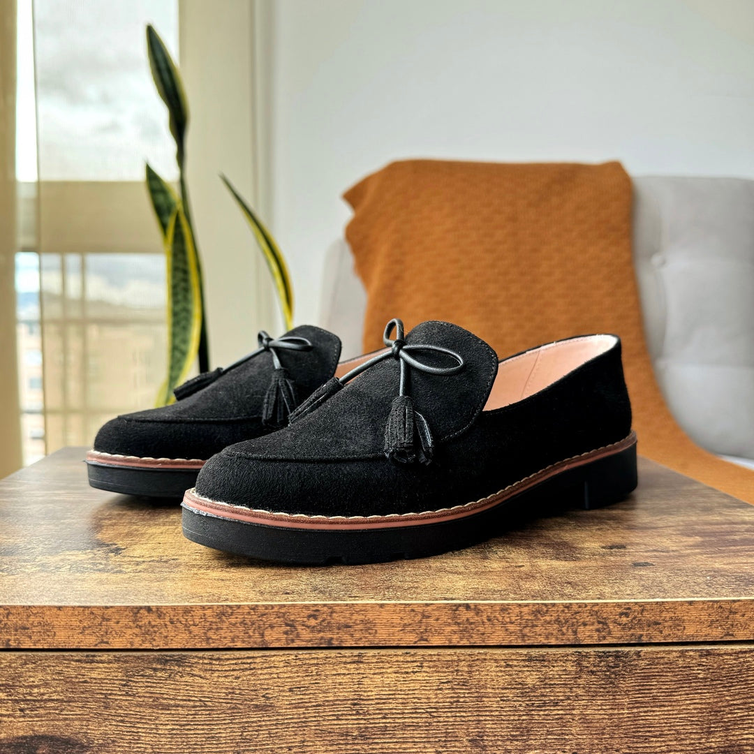 Mocasines Lis Negro