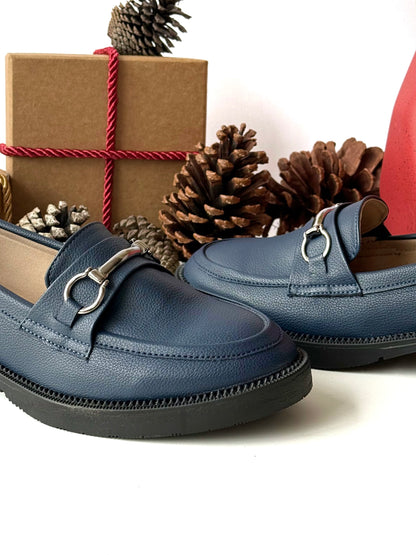 Mocasines Male TC Azul