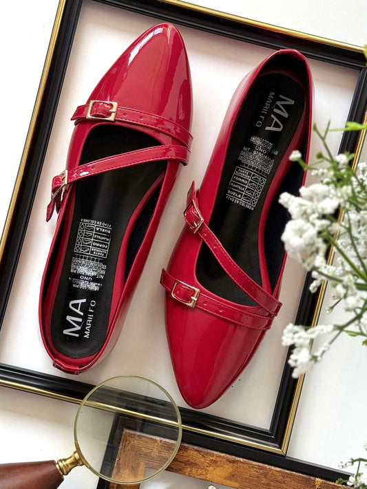 Baletas Tiana Rojo