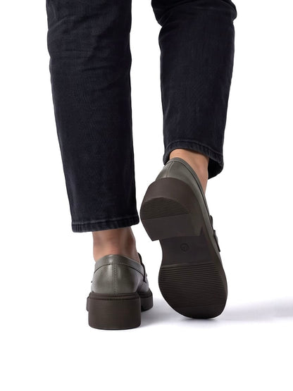 Mocasines Rita Gris