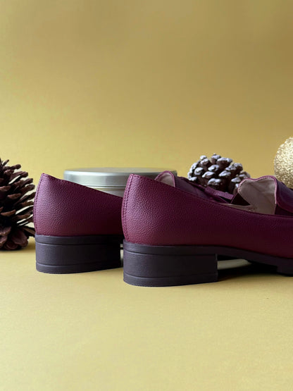 Mocasines Ada TC Vinotinto