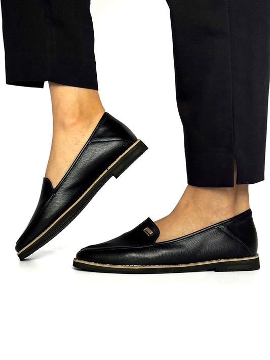 Mocasines Cleo Negro