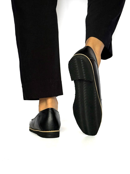 Mocasines Cleo Negro