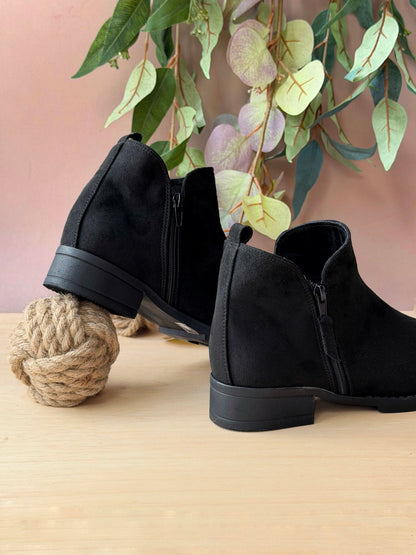 Botines Mely  Negro