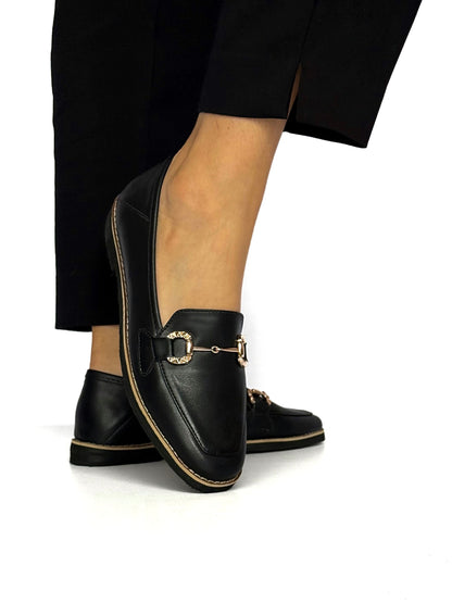 Mocasines Nina Negro
