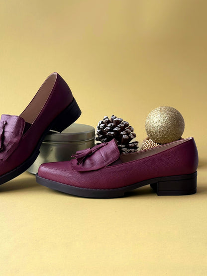 Mocasines Ada TC Vinotinto