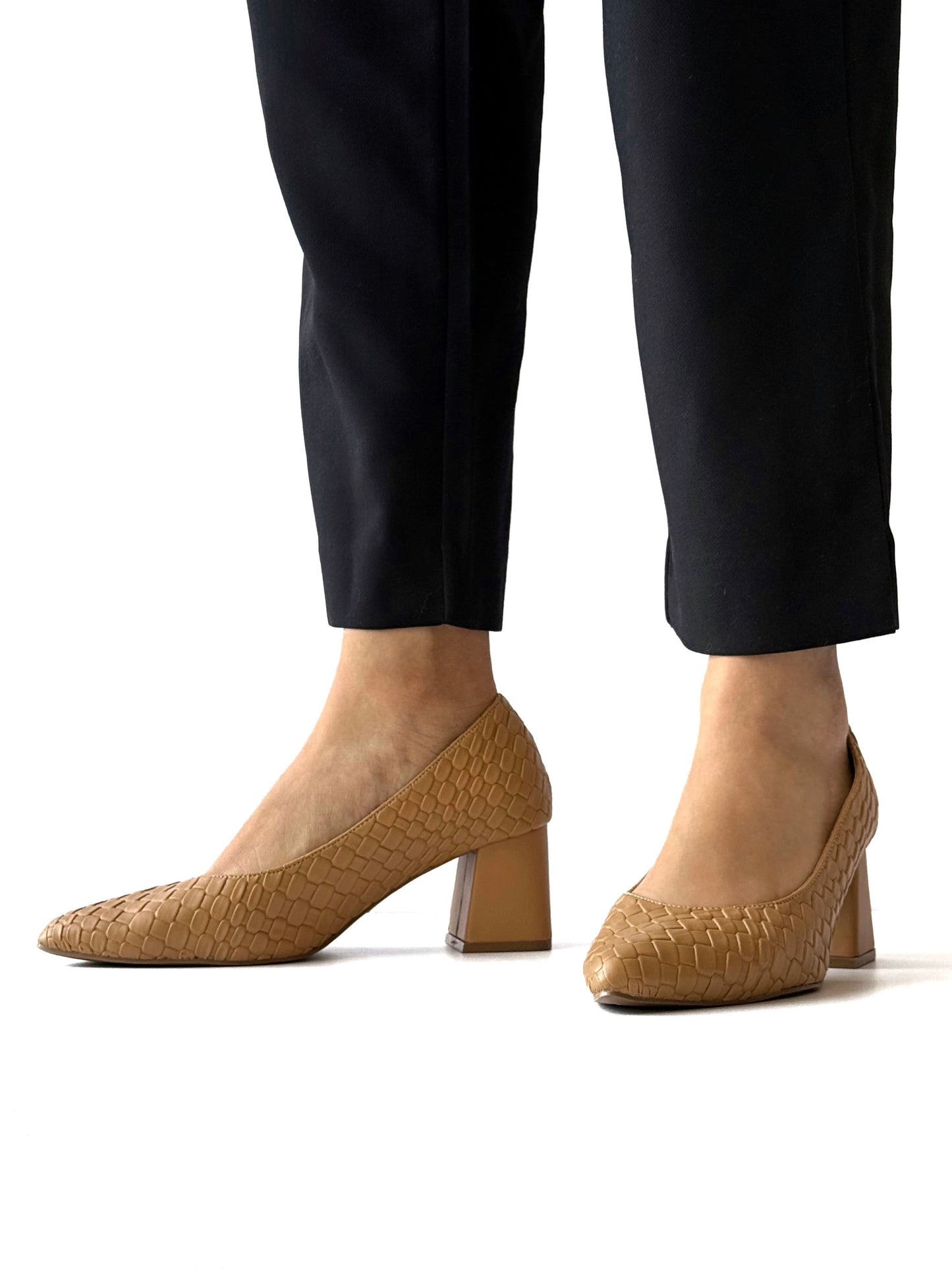 Tacones Ines 5 Camel