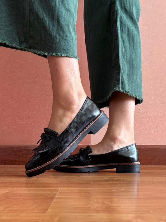 Mocasines Mila Negro