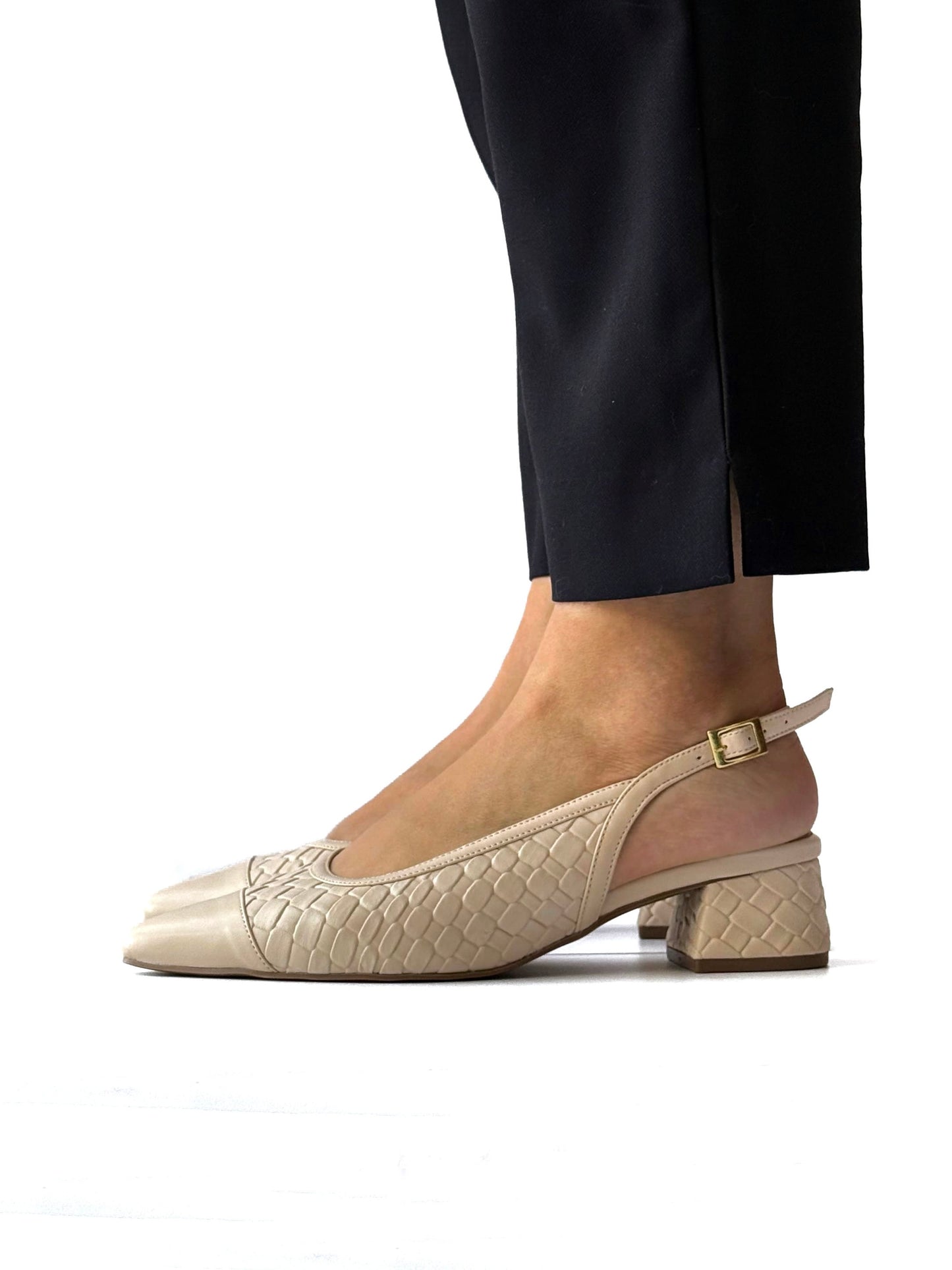 Tacones Beth Beige