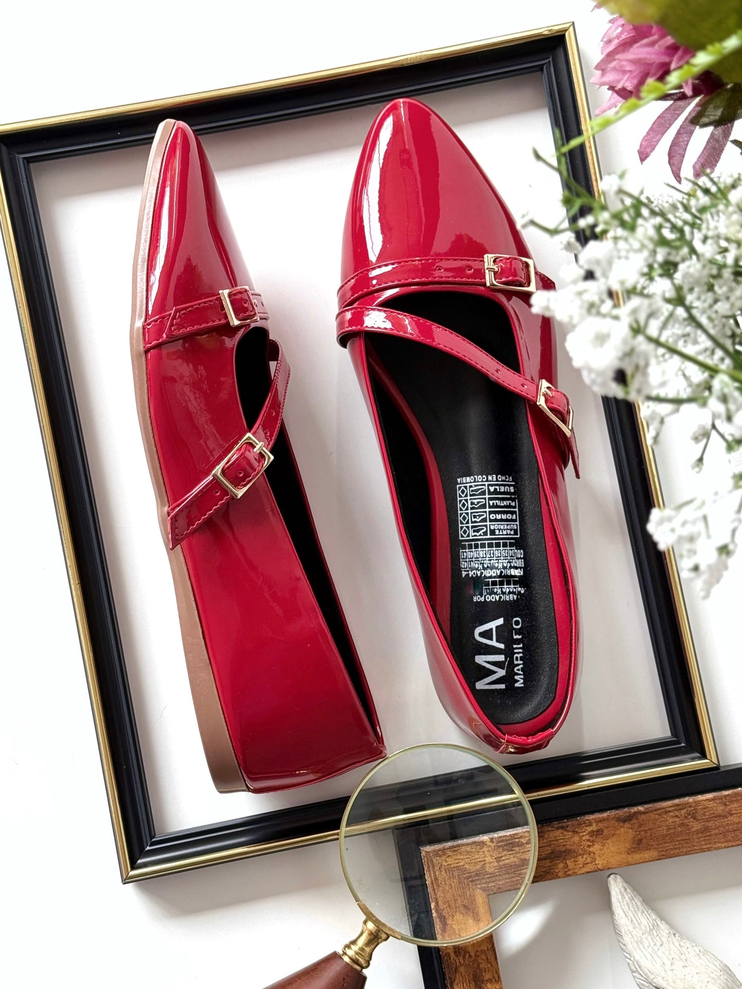 Baletas Tiana Rojo