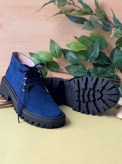 Botines Agus Azul oscuro