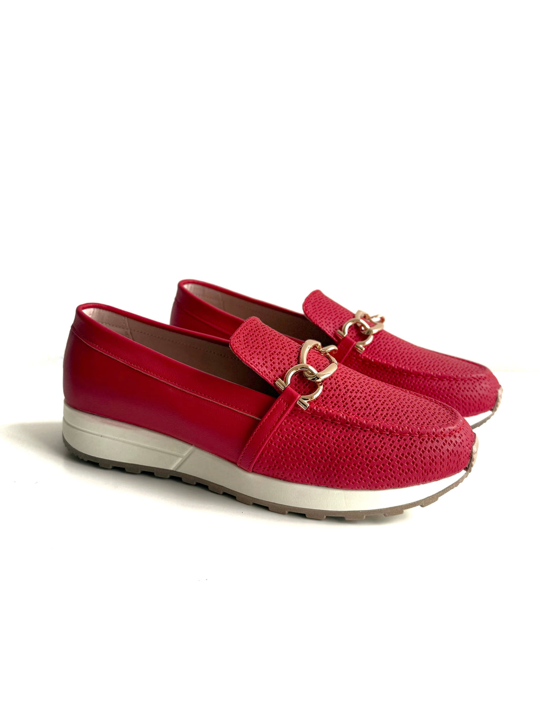 Mocasines Dana Rojo