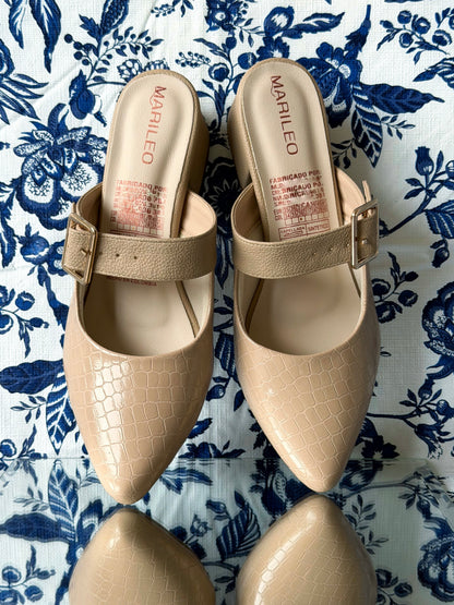 Tacones Kanty Almendra