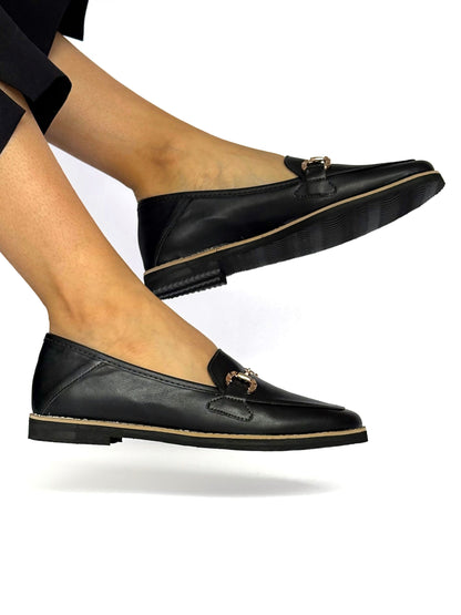 Mocasines Nina Negro