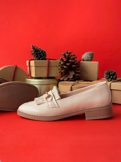 Mocasines Adel Blanco Hueso