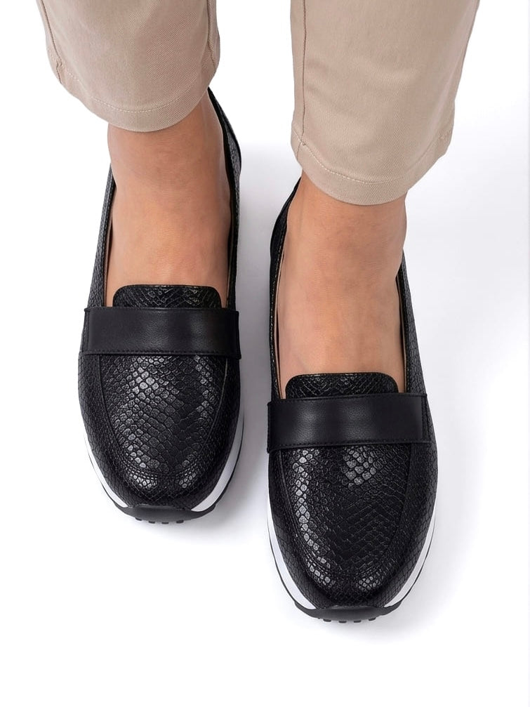 Mocasines Gala Negro