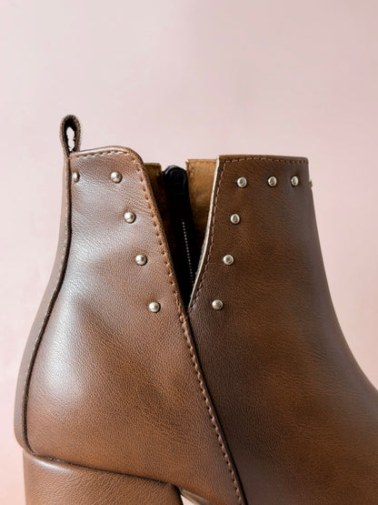 Botines Marie Canela