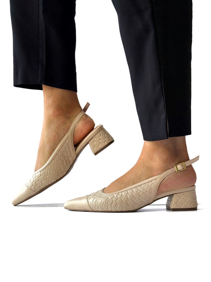 Tacones Beth Beige