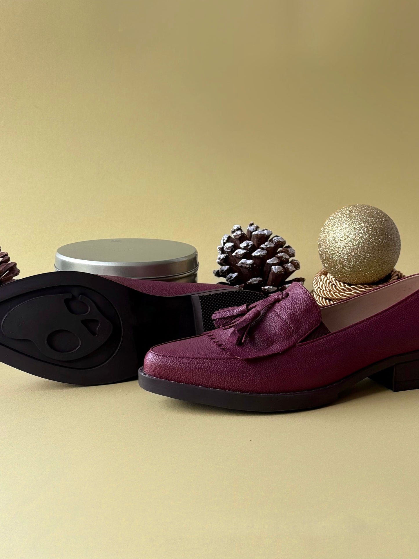 Mocasines Ada TC Vinotinto