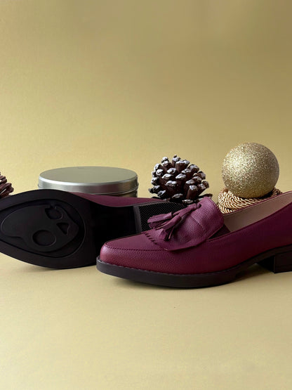 Mocasines Ada TC Vinotinto