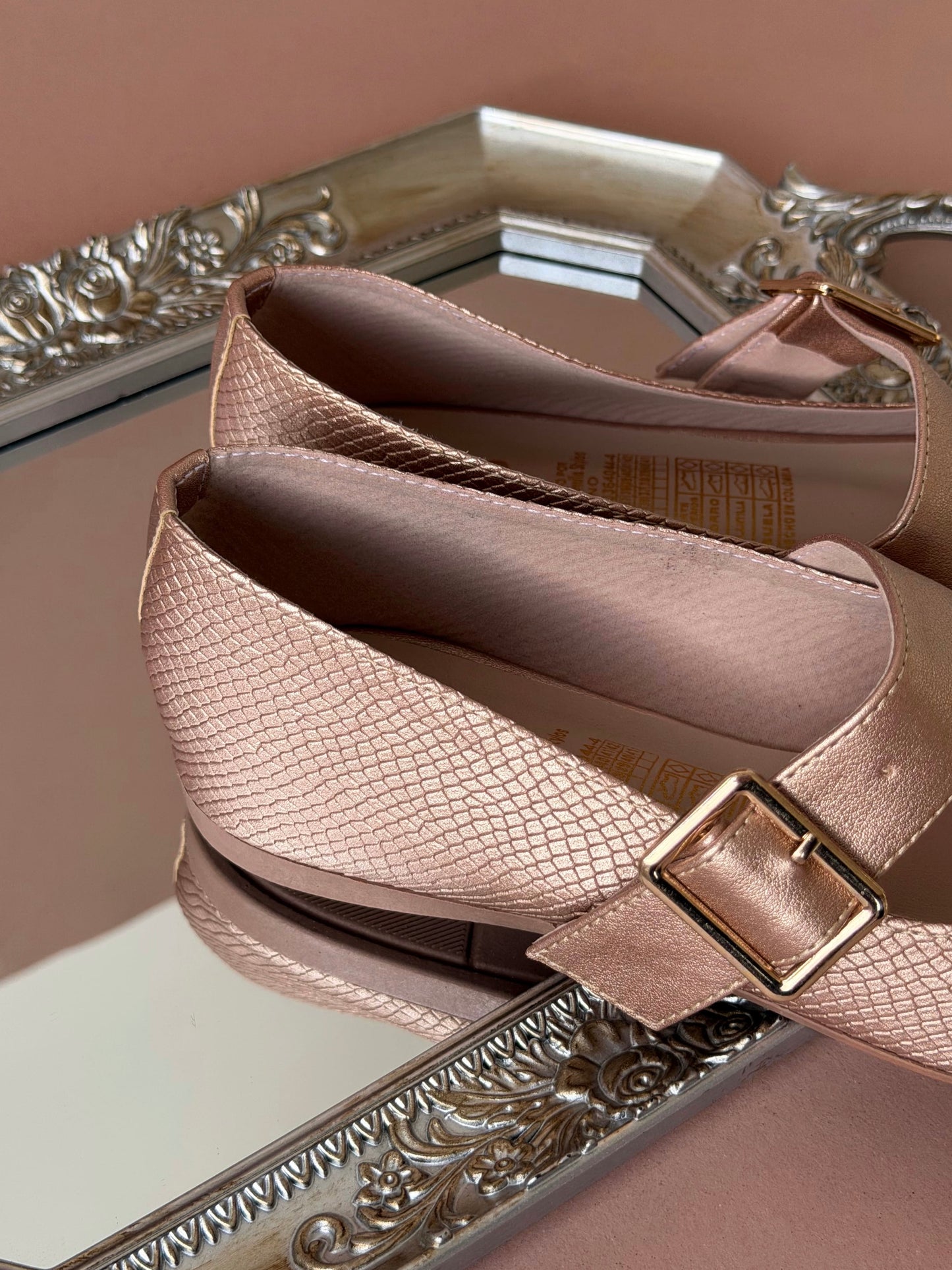 Baletas Safi Oro Rosa