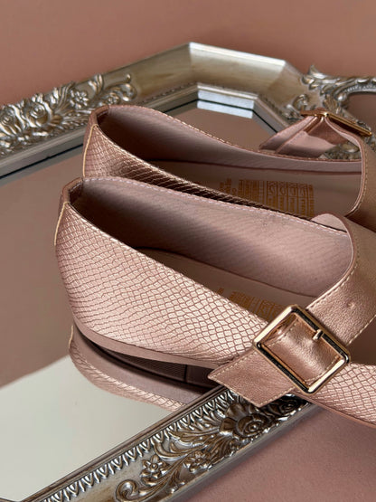Baletas Safi Oro Rosa