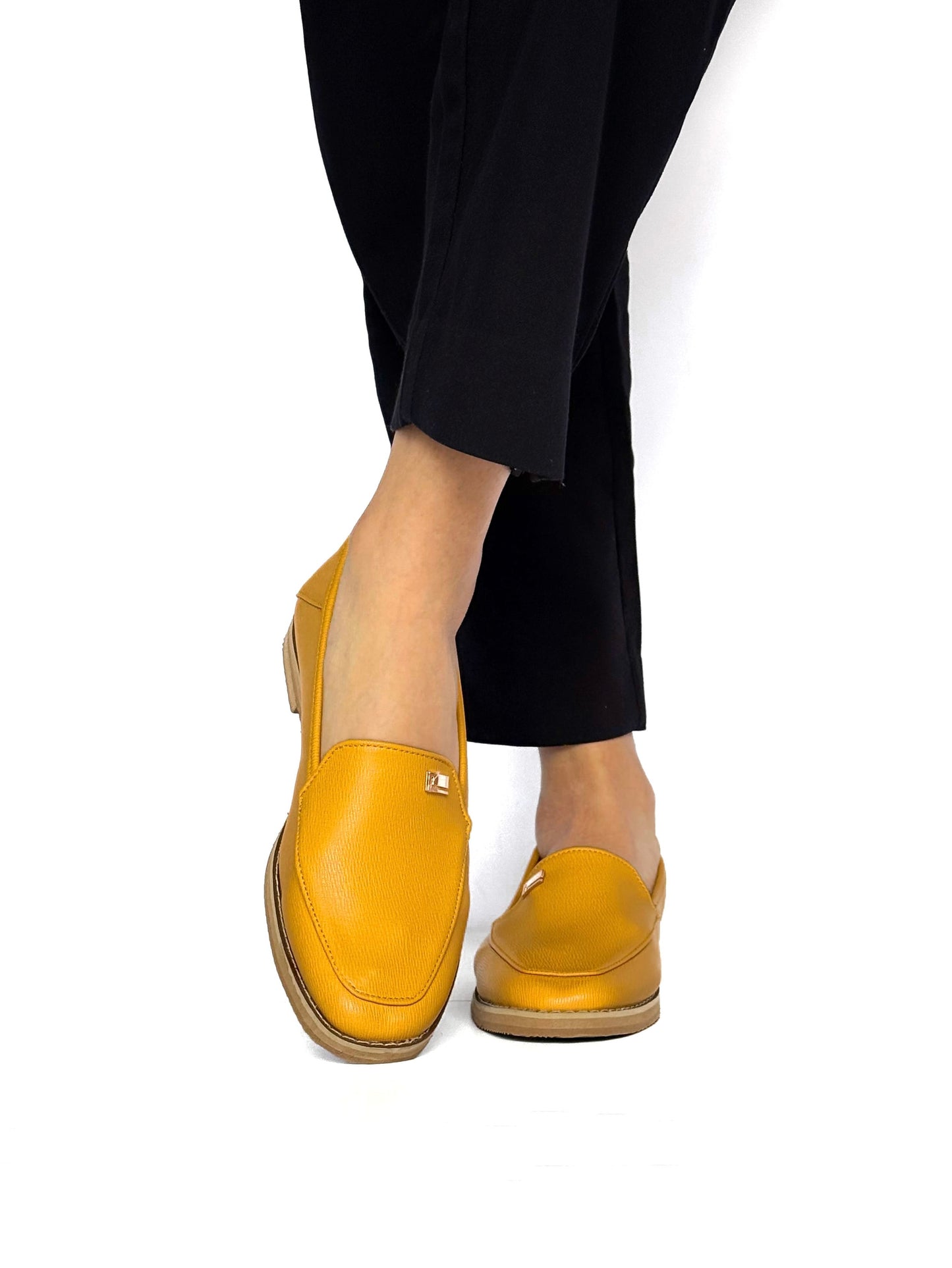 Mocasines Cleo Mostaza