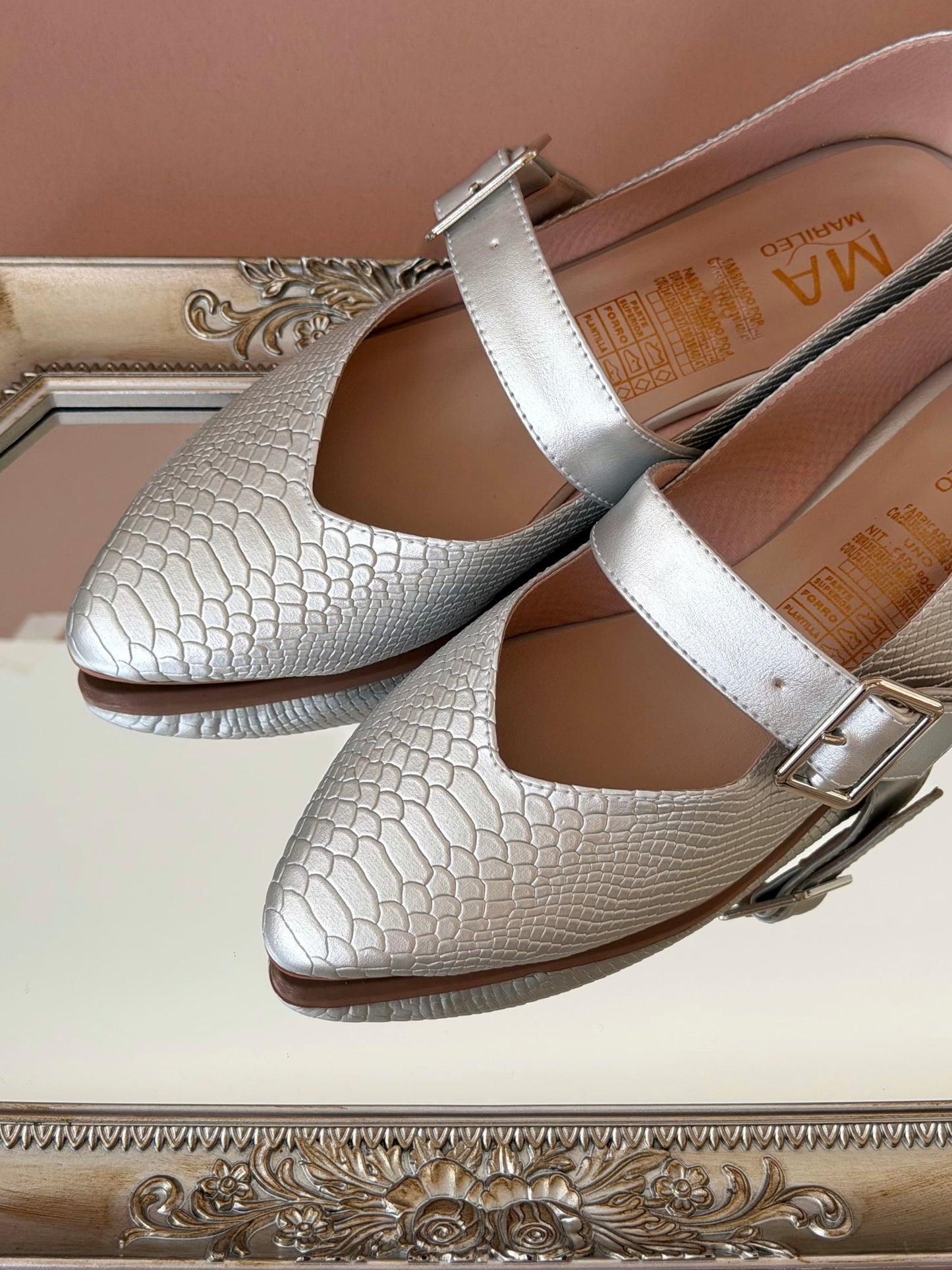 Baletas Safi Plata