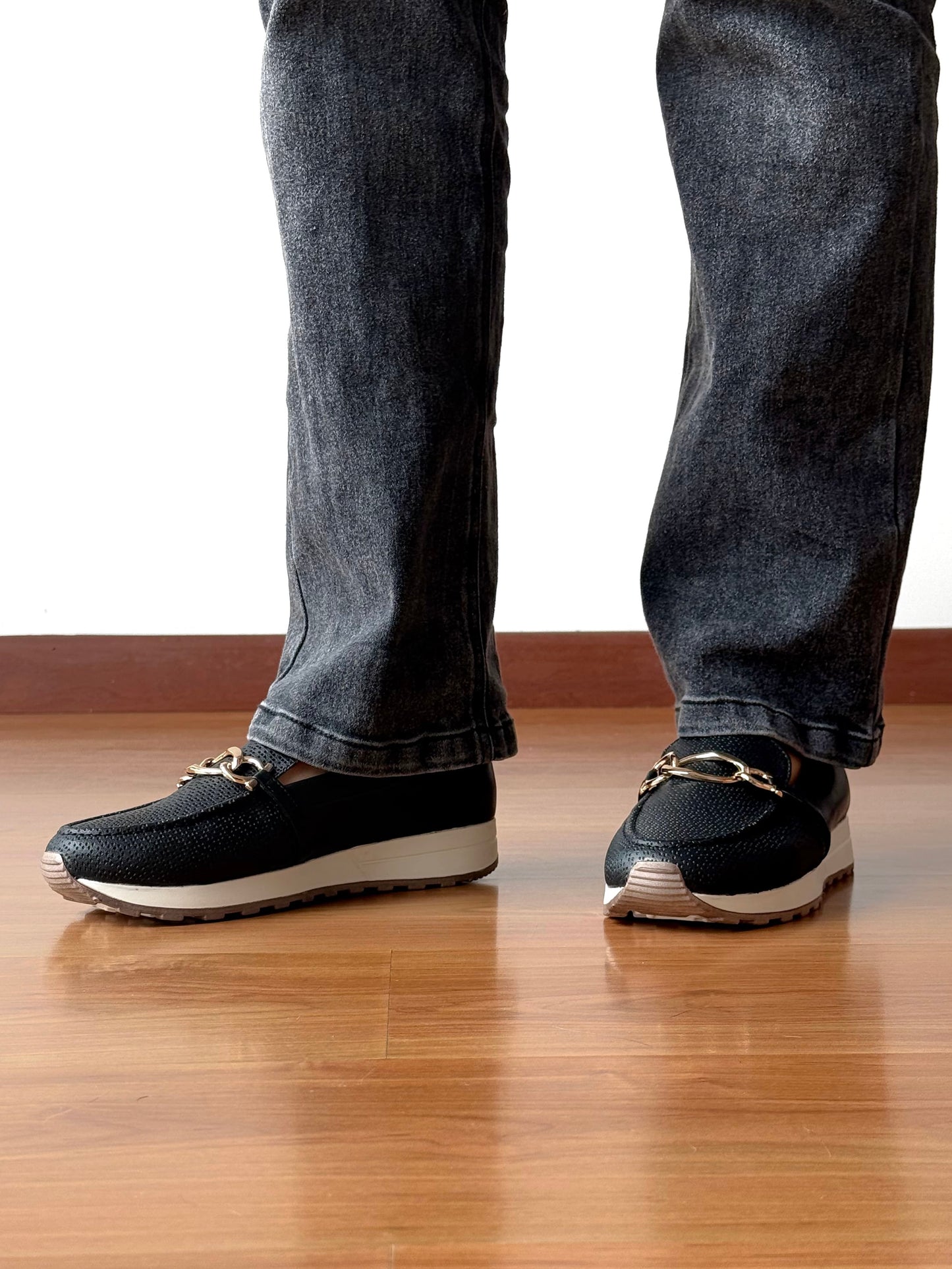Mocasines Dana Negro