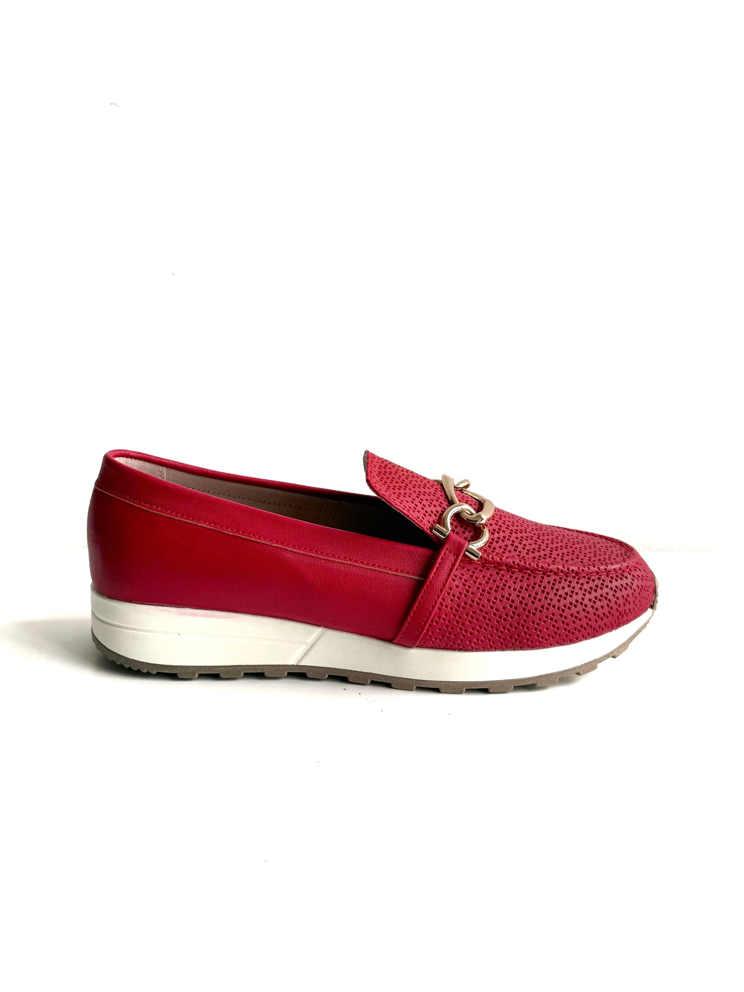 Mocasines Dana Rojo