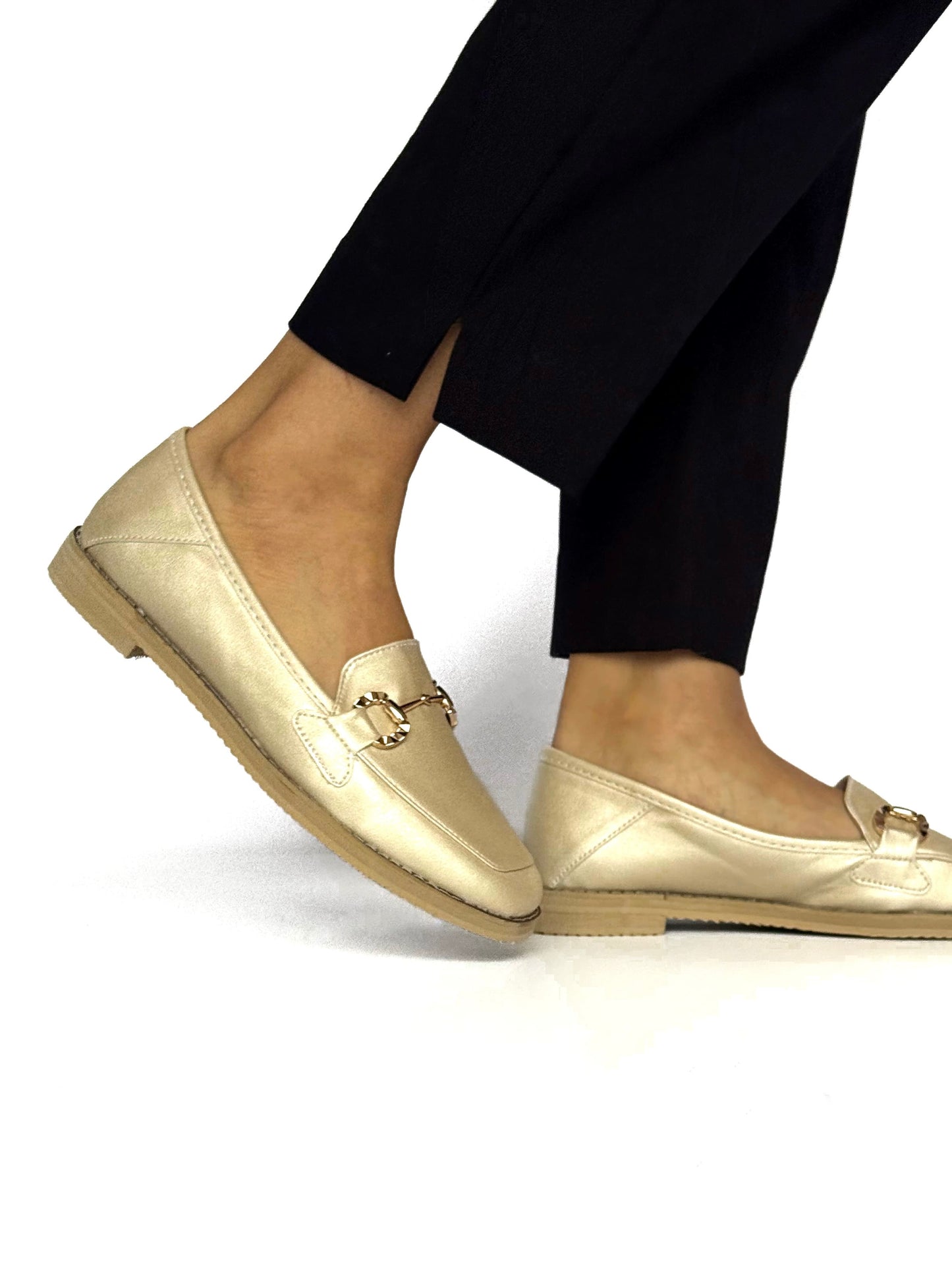 Mocasines Nina Champaña