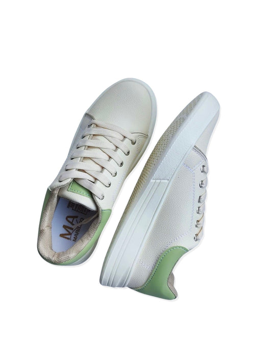 Tenis Oli Beige Verde