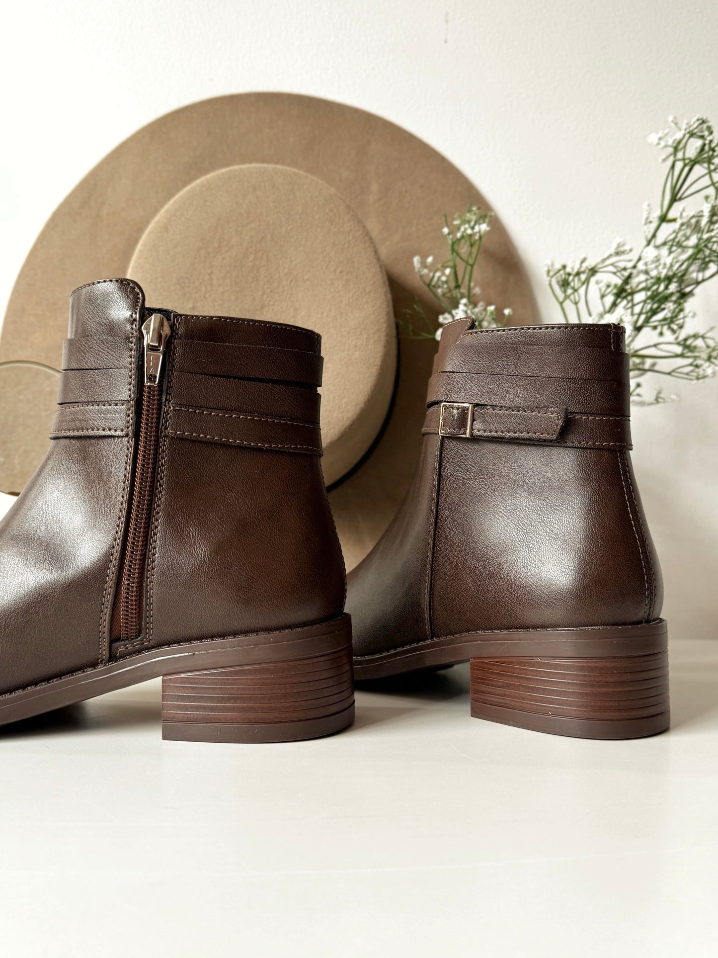 Botines Tais Café