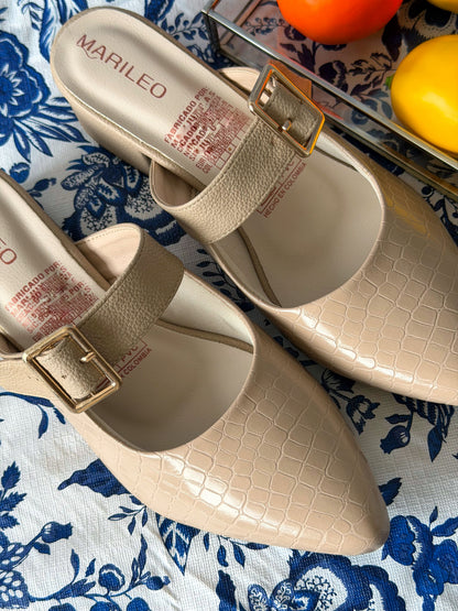 Tacones Kanty Almendra