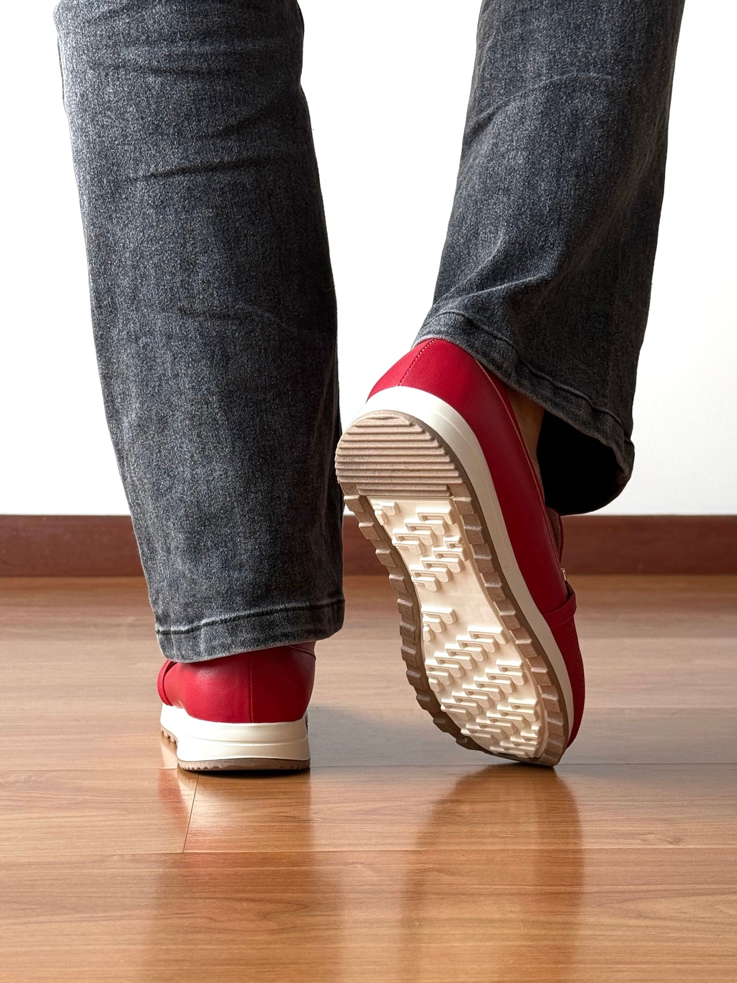 Mocasines Dana Rojo