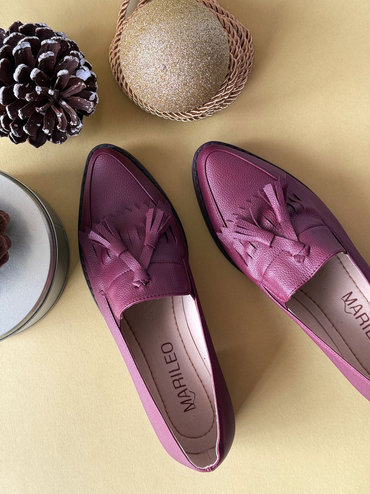 Mocasines Ada TC Vinotinto