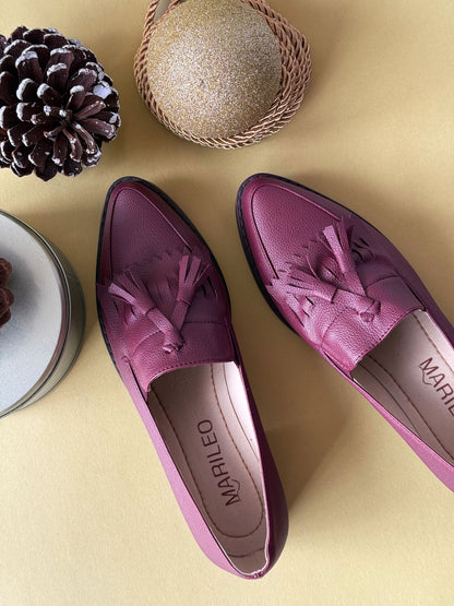 Mocasines Ada TC Vinotinto