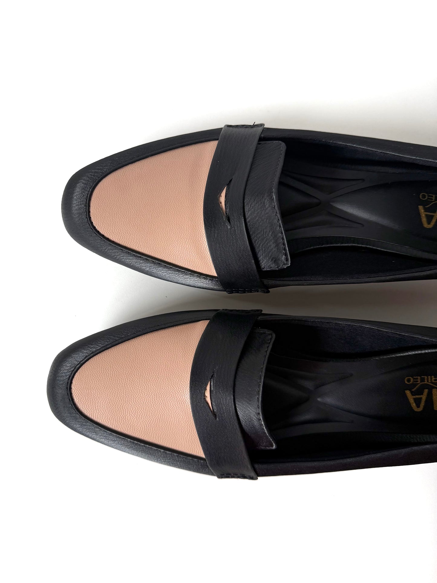 Mocasines Ceci Negro Nude