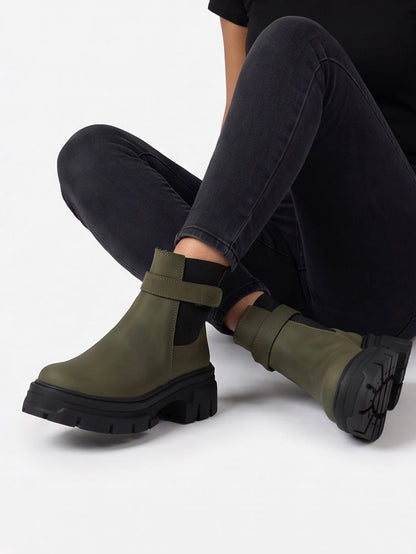 Botines Ilse Verde Oliva