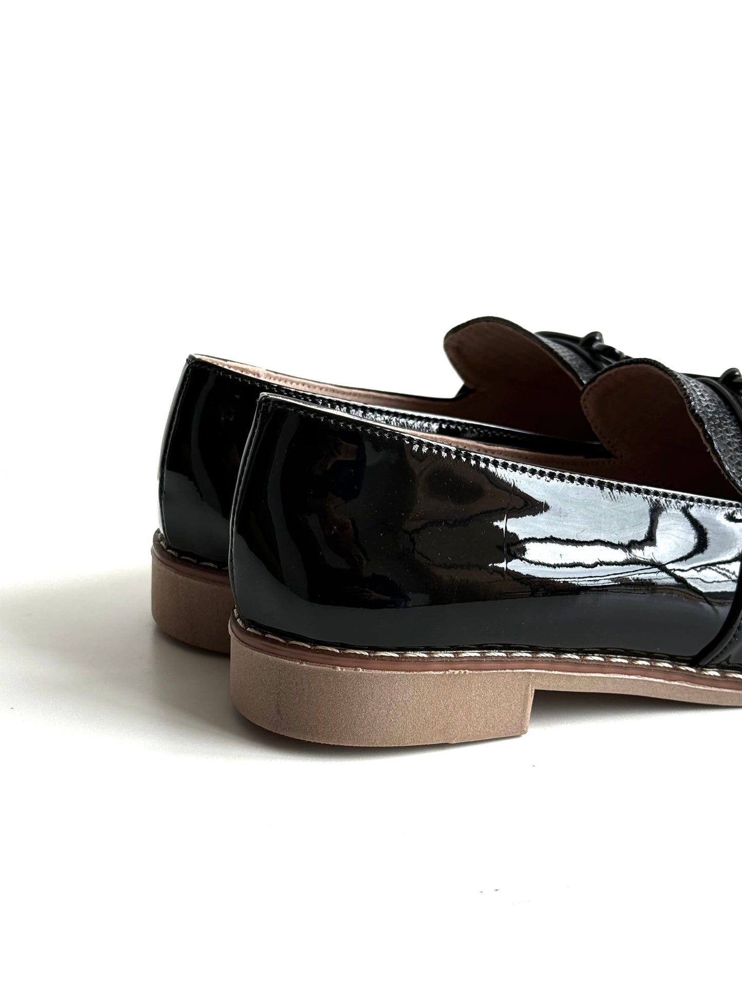 Mocasines Mary Negro