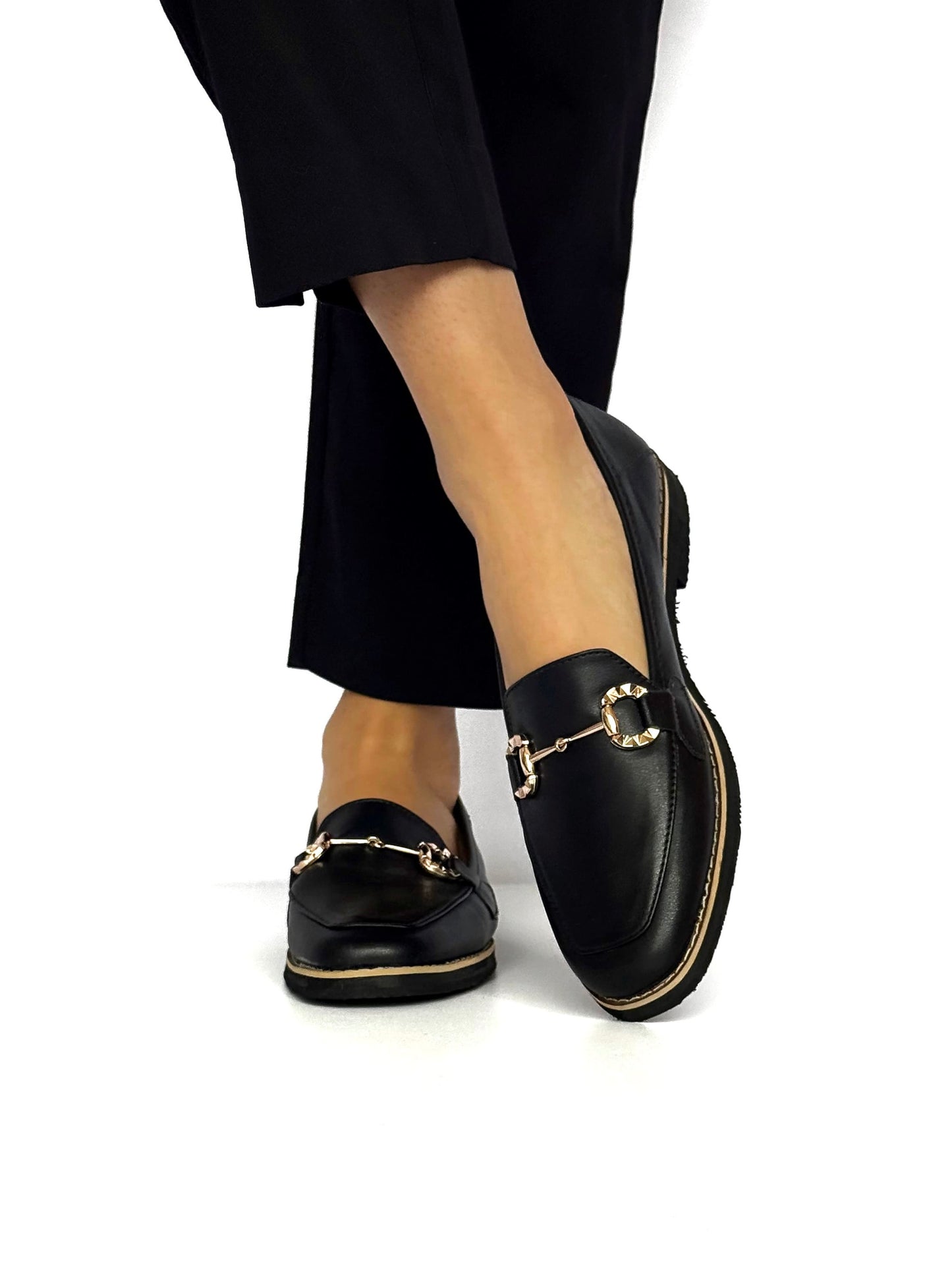 Mocasines Nina Negro