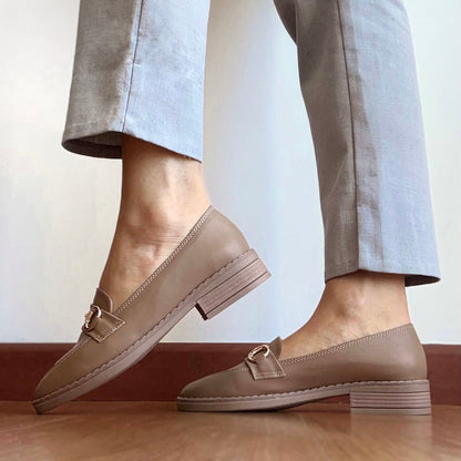 Mocasines Suzet Taupe