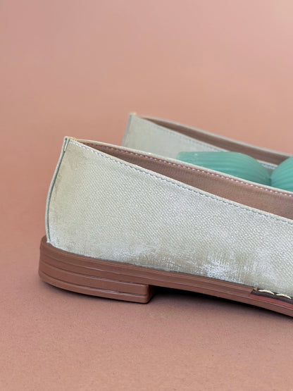 Mocasines Dara Verde