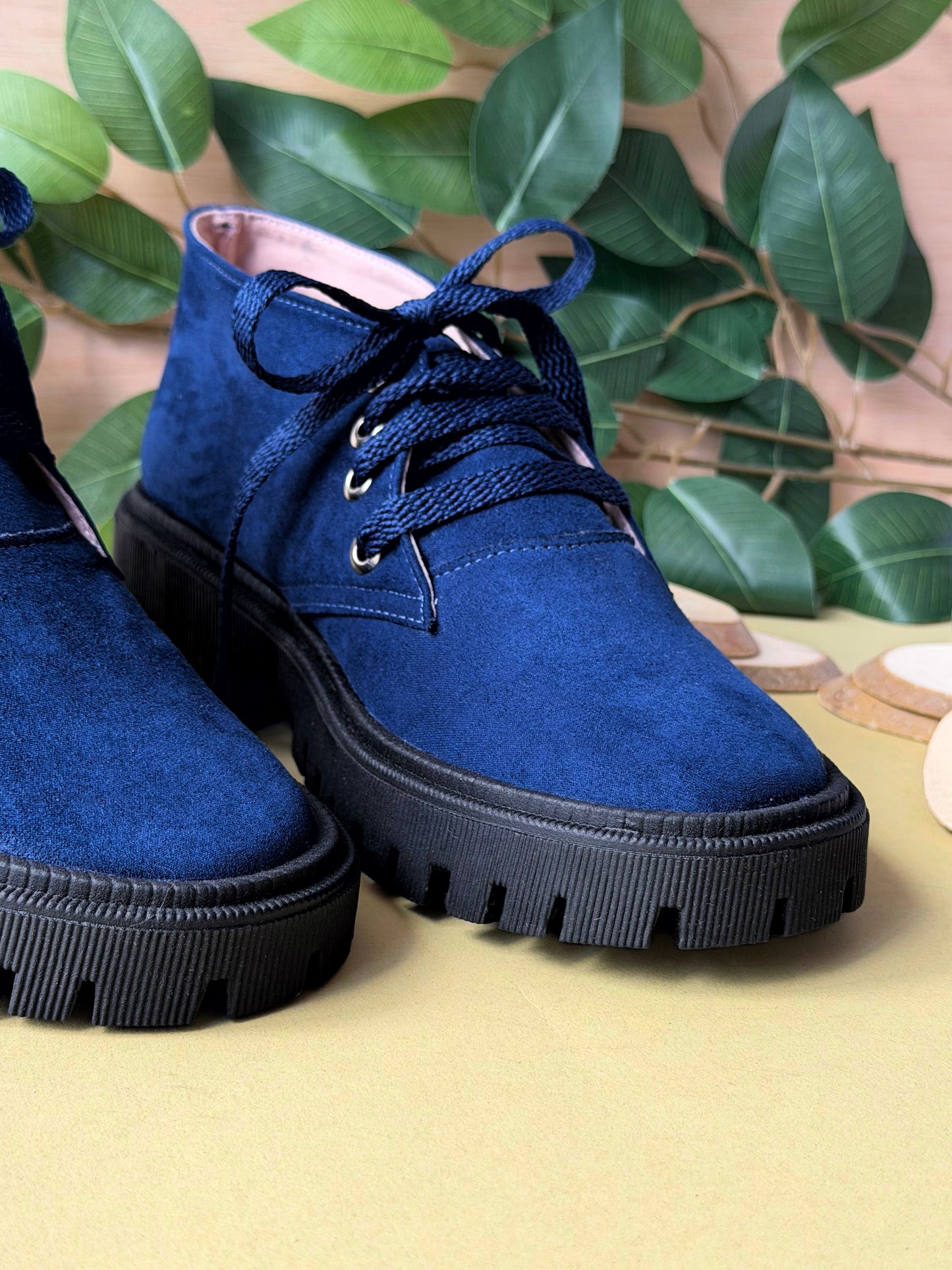Botines Agus Azul oscuro
